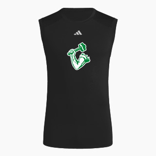 adidas Men's TECHFIT Compression Sleeveless Tee