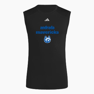 adidas Men's TECHFIT Compression Sleeveless Tee