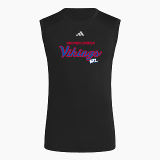 adidas Men's TECHFIT Compression Sleeveless Tee