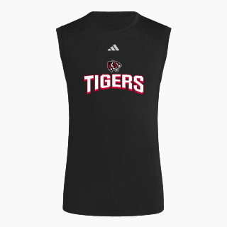 adidas Men's TECHFIT Compression Sleeveless Tee