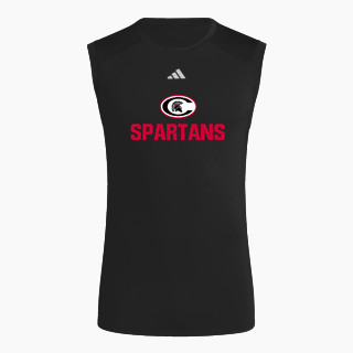 adidas Men's TECHFIT Compression Sleeveless Tee