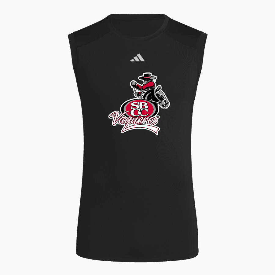 Santa Barbara Vaqueros <span class="pdp-name-mascot">Santa Barbara City College Vaqueros</span> adidas Men's TECHFIT Compression Sleeveless Tee