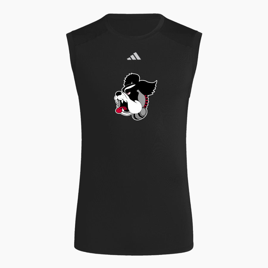 Mt. Hood Community College Mt. Hood Community C <span class="pdp-name-mascot">Mt. Hood Community College</span> adidas Men's TECHFIT Compression Sleeveless Tee
