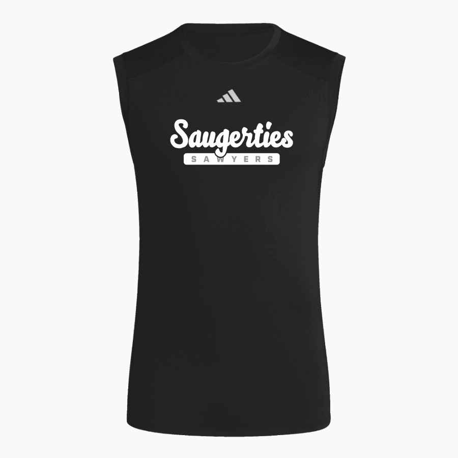 Saugerties Sawyers <span class="pdp-name-mascot">Saugerties Sawyers</span> adidas Men's TECHFIT Compression Sleeveless Tee