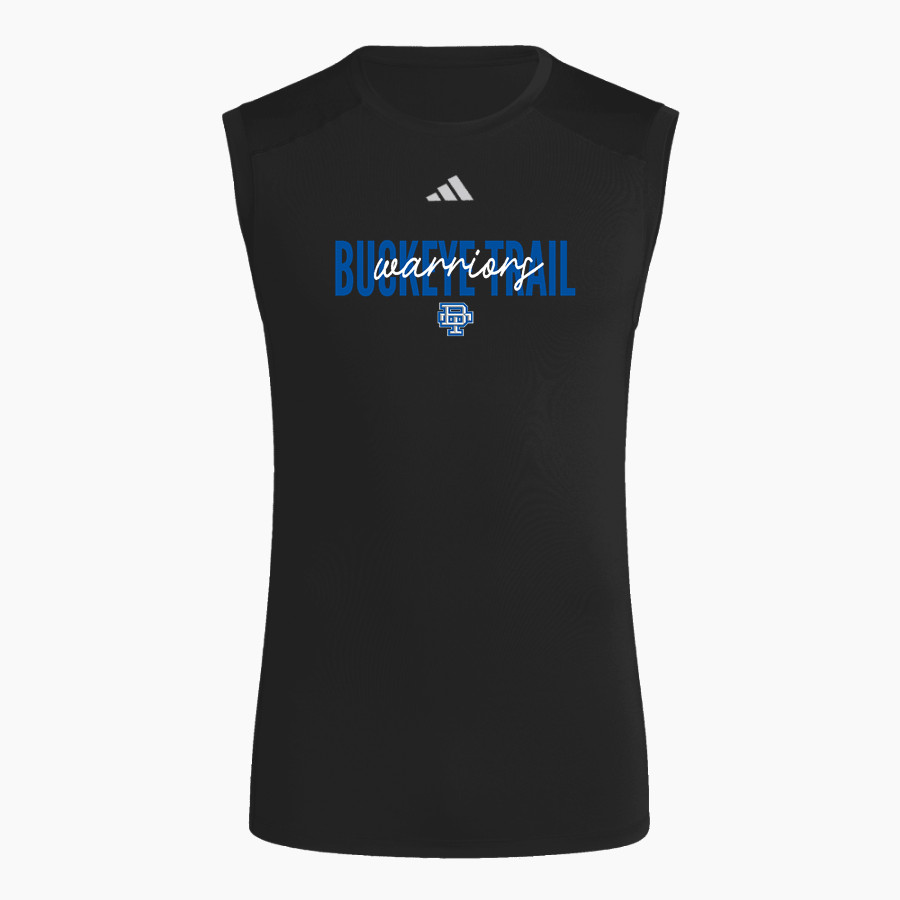 Buckeye Trail Warriors <span class="pdp-name-mascot">Buckeye Trail Warriors</span> adidas Men's TECHFIT Compression Sleeveless Tee