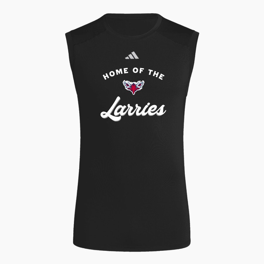 SAINT LAWRENCE CENTRAL HIGH SCHOOL LARRIES adidas Men's TECHFIT Compression Sleeveless Tee