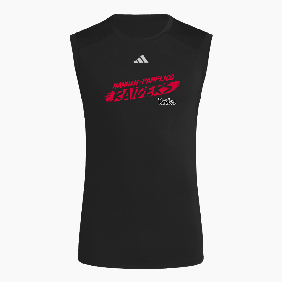 Hannah-Pamplico Raiders Raiders adidas Men's TECHFIT Compression Sleeveless Tee