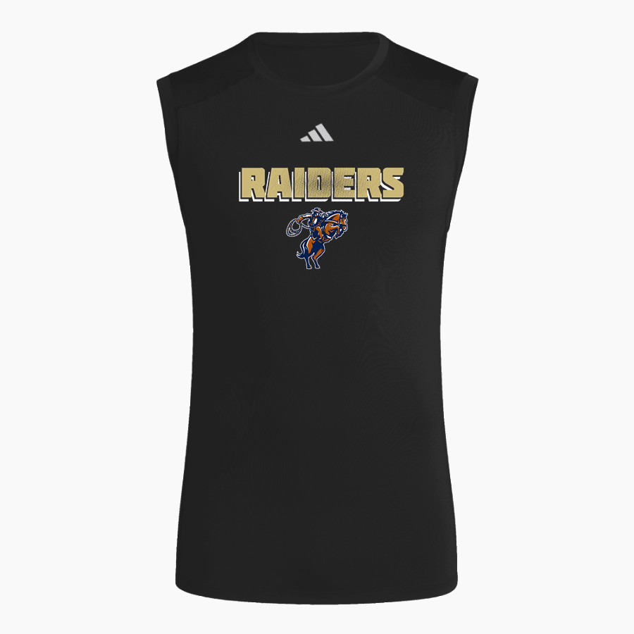 JOHN A ROWLAND HIGH SCHOOL RAIDERS adidas Men's TECHFIT Compression Sleeveless Tee
