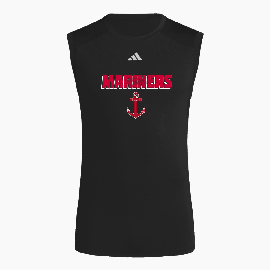 Marston Mariners <span class="pdp-name-mascot">Marston Mariners</span> adidas Men's TECHFIT Compression Sleeveless Tee