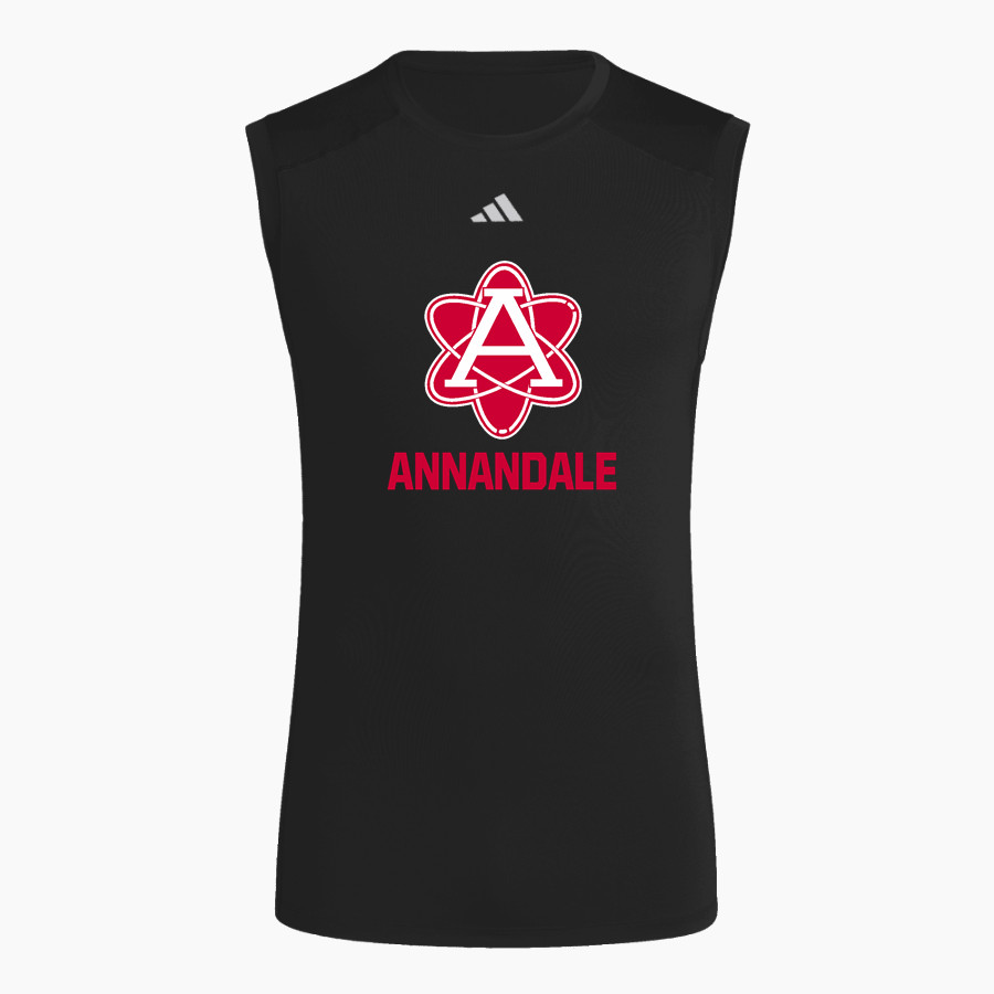 ANNANDALE HIGH SCHOOL ATOMS <span class="pdp-name-mascot">ANNANDALE ATOMS</span> adidas Men's TECHFIT Compression Sleeveless Tee