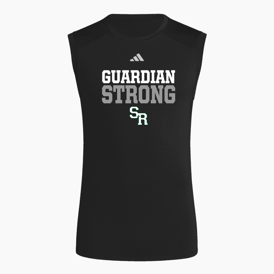 Saint Raphael Catholic Guardians <span class="pdp-name-mascot">Saint Raphael Catholic Guardians</span> adidas Men's TECHFIT Compression Sleeveless Tee
