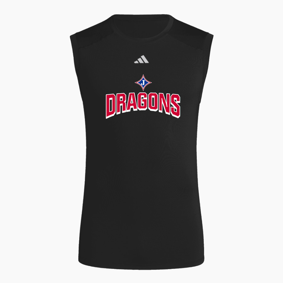 Jefferson Dragons <span class="pdp-name-mascot">Jefferson Dragons</span> adidas Men's TECHFIT Compression Sleeveless Tee