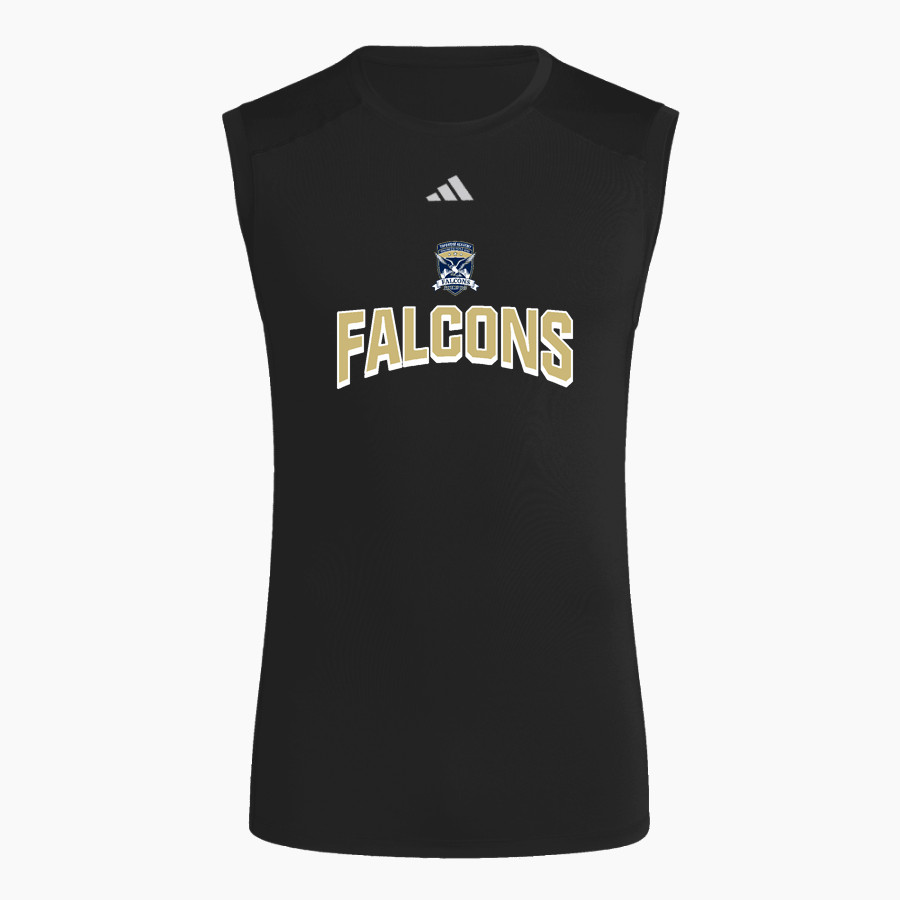 TopBridge Academy Falcons <span class="pdp-name-mascot">TopBridge Academy Falcons</span> adidas Men's TECHFIT Compression Sleeveless Tee