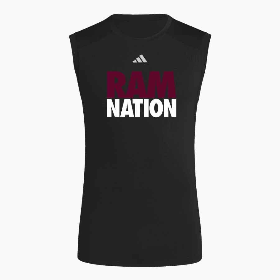 SOUTHWEST LEADERSHIP ACADEMY RAMS adidas Men's TECHFIT Compression Sleeveless Tee