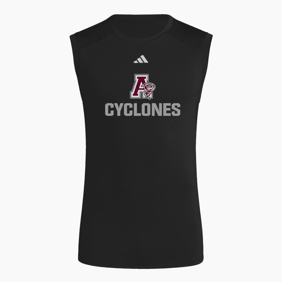 Anoka Cyclones <span class="pdp-name-mascot">Anoka Middle School Cyclones</span> adidas Men's TECHFIT Compression Sleeveless Tee