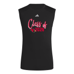 PLAINFIELD HIGH SCHOOL CARDINALS <span class="pdp-name-mascot">PLAINFIELD CARDINALS</span> adidas Men's TECHFIT Compression Sleeveless Tee Front Thumbnail