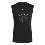 ALTA HIGH SCHOOL HAWKS <span class="pdp-name-mascot">ALTA HAWKS</span> adidas Men's TECHFIT Compression Sleeveless Tee Front Thumbnail
