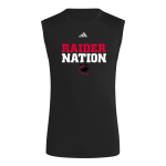 Hillside Raiders <span class="pdp-name-mascot">Hillside Raiders</span> adidas Men's TECHFIT Compression Sleeveless Tee Front Thumbnail