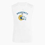 Carbondale Rams <span class="pdp-name-mascot">Carbondale Rams</span> adidas Men's TECHFIT Compression Sleeveless Tee Front Thumbnail