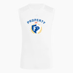 FreedomProject Academy <span class="pdp-name-mascot">FreedomProject Academy Founders</span> adidas Men's TECHFIT Compression Sleeveless Tee Front Thumbnail
