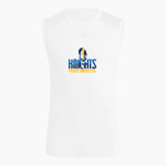 The Pine School Official Online Store adidas Men's TECHFIT Compression Sleeveless Tee Front Thumbnail