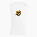 Payne Tech Lions adidas Men's TECHFIT Compression Sleeveless Tee Front Thumbnail