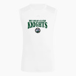 Holy Rosary Academy Knights <span class="pdp-name-mascot">Holy Rosary Academy Knights</span> adidas Men's TECHFIT Compression Sleeveless Tee Front Thumbnail