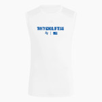TRINITY SCHOOL OF TEXAS TITANS adidas Men's TECHFIT Compression Sleeveless Tee Front Thumbnail