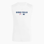 Sioux Falls Storm Storm <span class="pdp-name-mascot">Sioux Falls Storm</span> adidas Men's TECHFIT Compression Sleeveless Tee Front Thumbnail