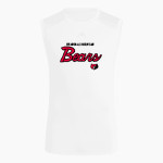 BRADSHAW MOUNTAIN HIGH SCHOOL BEARS adidas Men's TECHFIT Compression Sleeveless Tee Front Thumbnail