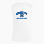 Hamilton Big Blue <span class="pdp-name-mascot">Hamilton Bull Dogs</span> adidas Men's TECHFIT Compression Sleeveless Tee Front Thumbnail