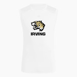 IRVING HIGH SCHOOL TIGERS <span class="pdp-name-mascot">IRVING TIGERS</span> adidas Men's TECHFIT Compression Sleeveless Tee Front Thumbnail