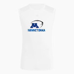 Minnetonka Skippers adidas Men's TECHFIT Compression Sleeveless Tee Front Thumbnail