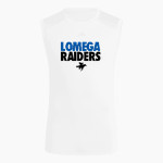 Lomega Raiders adidas Men's TECHFIT Compression Sleeveless Tee Front Thumbnail