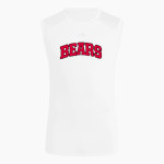 West Oso Bears <span class="pdp-name-mascot">West Oso Bears</span> adidas Men's TECHFIT Compression Sleeveless Tee Front Thumbnail