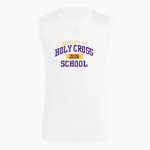 Holy Cross Crusaders adidas Men's TECHFIT Compression Sleeveless Tee Front Thumbnail