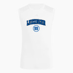 LEUZINGER HIGH SCHOOL OLYMPIANS <span class="pdp-name-mascot">LEUZINGER OLYMPIANS</span> adidas Men's TECHFIT Compression Sleeveless Tee Front Thumbnail