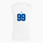 STAMFORD HIGH SCHOOL BULLDOGS <span class="pdp-name-mascot">STAMFORD BULLDOGS</span> adidas Men's TECHFIT Compression Sleeveless Tee Front Thumbnail