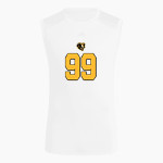 Worth Rams <span class="pdp-name-mascot">Worth Rams</span> adidas Men's TECHFIT Compression Sleeveless Tee Front Thumbnail
