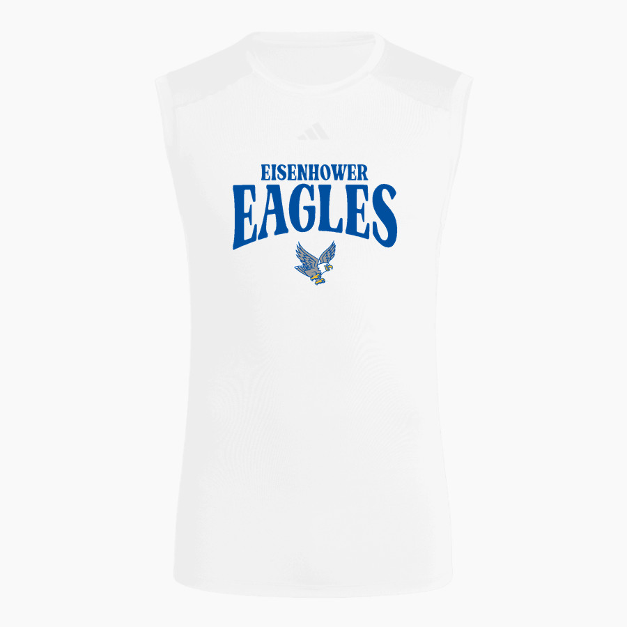Eisenhower Elementary School Eagles <span class="pdp-name-mascot">Eisenhower Elementary School Eagles</span> adidas Men's TECHFIT Compression Sleeveless Tee