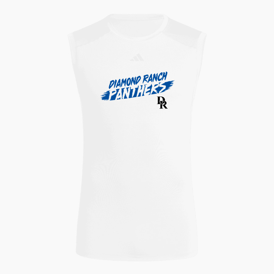 DIAMOND RANCH HIGH SCHOOL PANTHERS adidas Men's TECHFIT Compression Sleeveless Tee