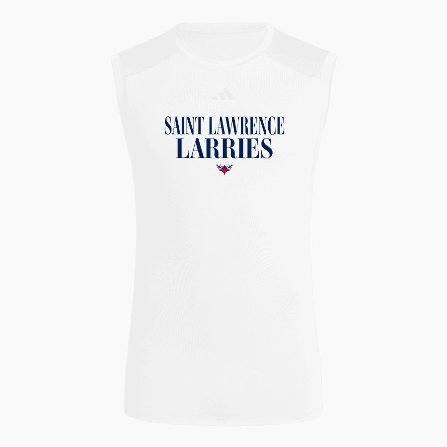 SAINT LAWRENCE CENTRAL HIGH SCHOOL LARRIES adidas Men's TECHFIT Compression Sleeveless Tee