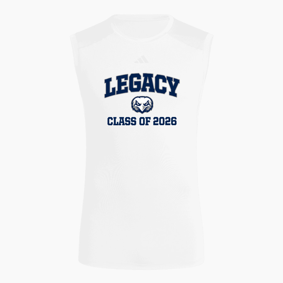 Legacy Eagles <span class="pdp-name-mascot">Legacy Charter Eagles</span> adidas Men's TECHFIT Compression Sleeveless Tee