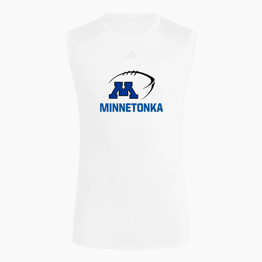 Minnetonka Skippers adidas Men's TECHFIT Compression Sleeveless Tee