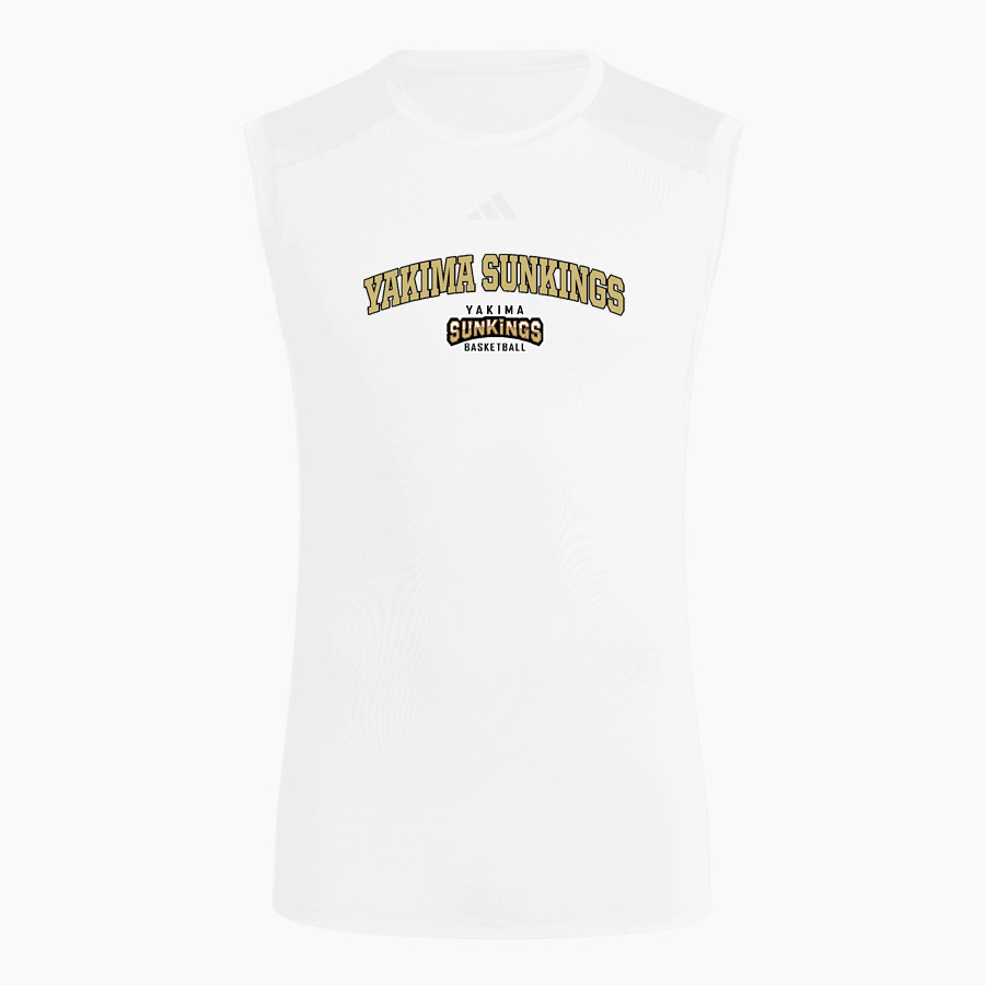 Yakima Sunkings Sunkings adidas Men's TECHFIT Compression Sleeveless Tee