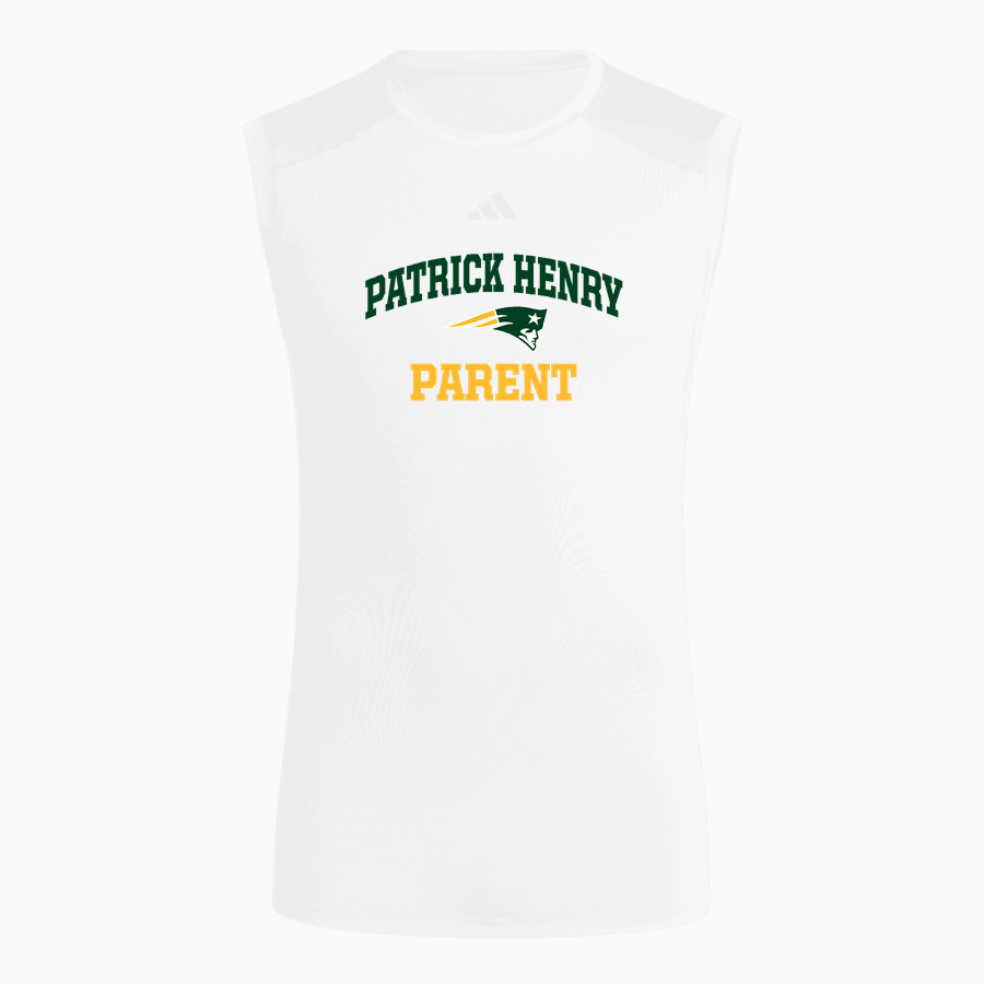PATRICK HENRY HIGH SCHOOL PATRIOTS <span class="pdp-name-mascot">PATRICK HENRY PATRIOTS</span> adidas Men's TECHFIT Compression Sleeveless Tee