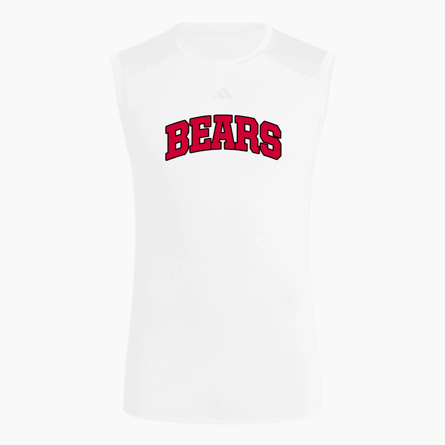 West Oso Bears <span class="pdp-name-mascot">West Oso Bears</span> adidas Men's TECHFIT Compression Sleeveless Tee