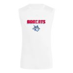 Cowden-Herrick Beecher City Bobcats <span class="pdp-name-mascot">BEECHER CITY EAGLES</span> adidas Men's TECHFIT Compression Sleeveless Tee Front Thumbnail