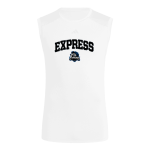 Pony Express Express <span class="pdp-name-mascot">Pony Express Express</span> adidas Men's TECHFIT Compression Sleeveless Tee Front Thumbnail