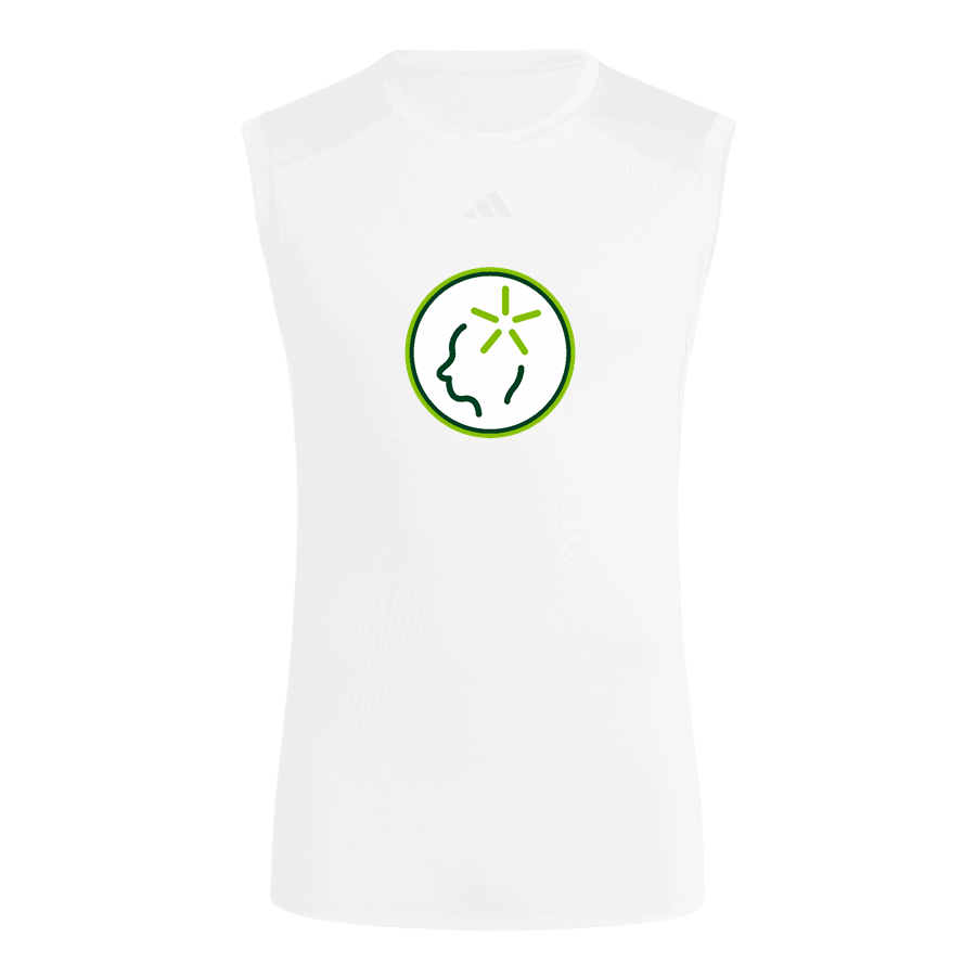 STEAMspark STEAMspark <span class="pdp-name-mascot">STEAMspark</span> adidas Men's TECHFIT Compression Sleeveless Tee